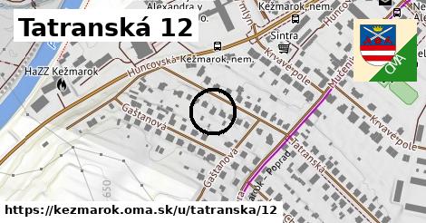 Tatranská 12, Kežmarok