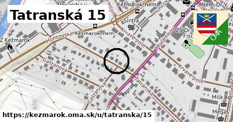 Tatranská 15, Kežmarok