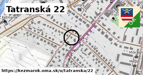 Tatranská 22, Kežmarok