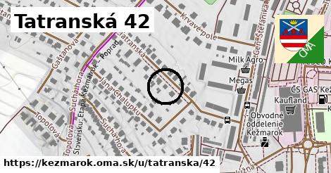 Tatranská 42, Kežmarok