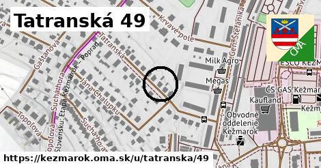 Tatranská 49, Kežmarok