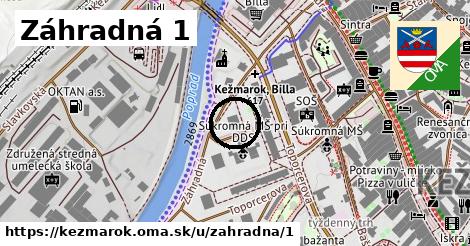 Záhradná 1, Kežmarok