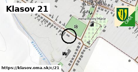 Klasov <span class="supisne">21</span>