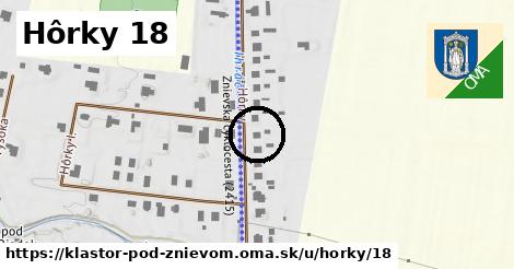 Hôrky 18, Kláštor pod Znievom