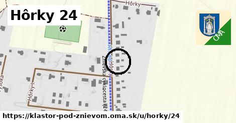 Hôrky 24, Kláštor pod Znievom