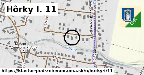 Hôrky I. 11, Kláštor pod Znievom