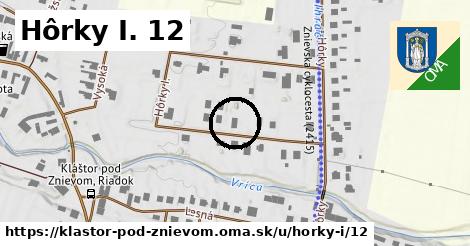 Hôrky I. 12, Kláštor pod Znievom