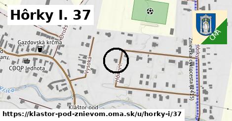 Hôrky I. 37, Kláštor pod Znievom