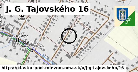 J. G. Tajovského 16, Kláštor pod Znievom