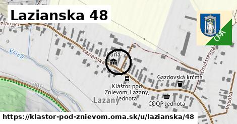 Lazianska 48, Kláštor pod Znievom