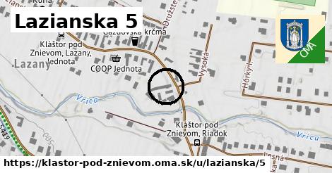 Lazianska 5, Kláštor pod Znievom