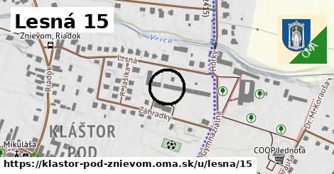 Lesná 15, Kláštor pod Znievom