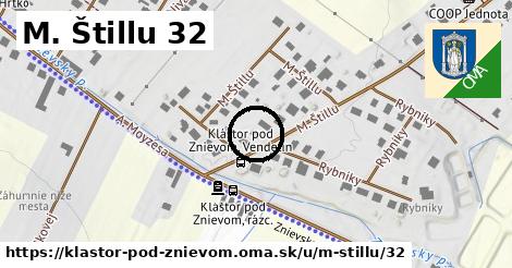 M. Štillu 32, Kláštor pod Znievom