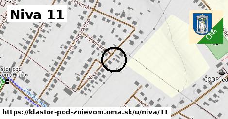 Niva 11, Kláštor pod Znievom