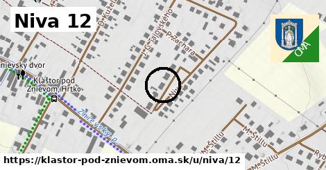 Niva 12, Kláštor pod Znievom