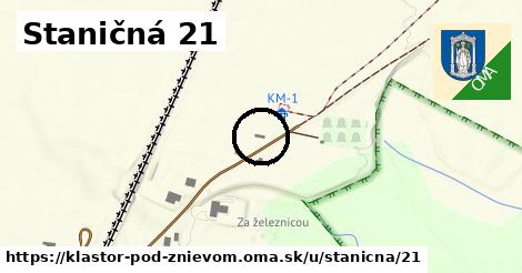 Staničná 21, Kláštor pod Znievom