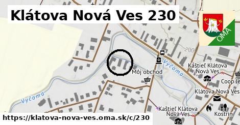 Klátova Nová Ves <span class="supisne">230</span>