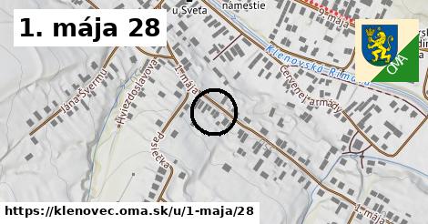 1. mája 28, Klenovec