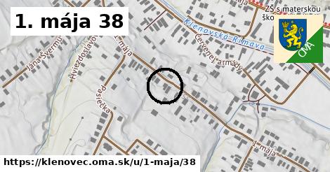 1. mája 38, Klenovec