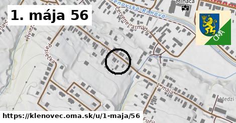 1. mája 56, Klenovec