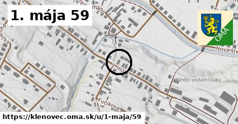 1. mája 59, Klenovec