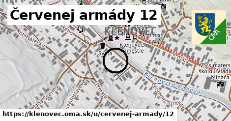 Červenej armády 12, Klenovec