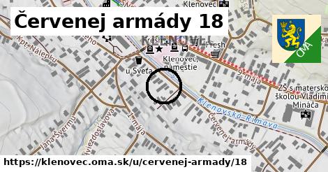 Červenej armády 18, Klenovec