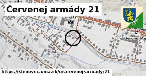 Červenej armády 21, Klenovec