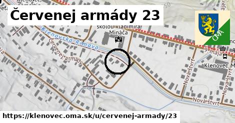 Červenej armády 23, Klenovec