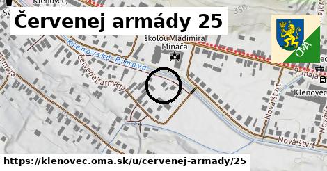 Červenej armády 25, Klenovec