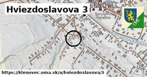 Hviezdoslavova 3, Klenovec