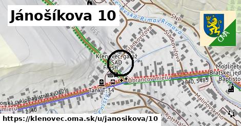 Jánošíkova 10, Klenovec