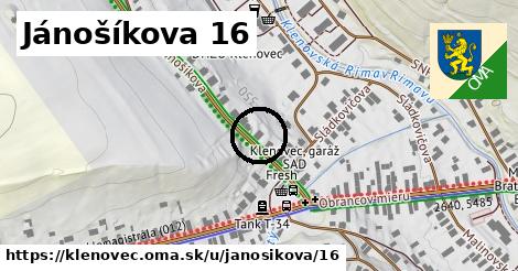 Jánošíkova 16, Klenovec