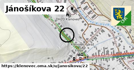 Jánošíkova 22, Klenovec