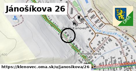Jánošíkova 26, Klenovec