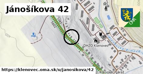 Jánošíkova 42, Klenovec