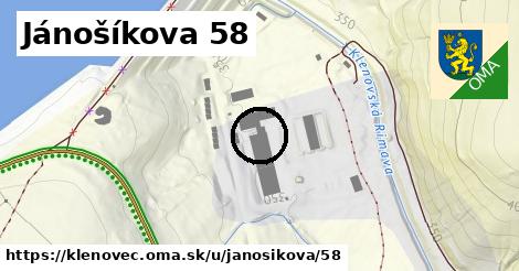 Jánošíkova 58, Klenovec