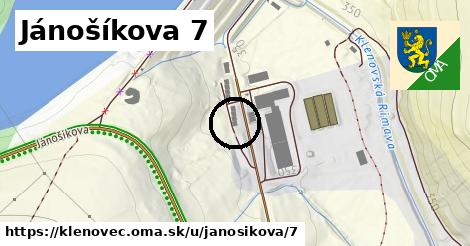 Jánošíkova 7, Klenovec