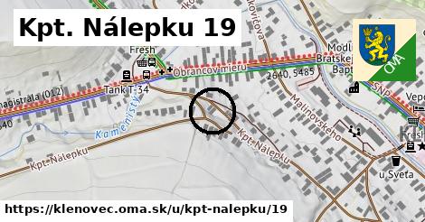 Kpt. Nálepku 19, Klenovec