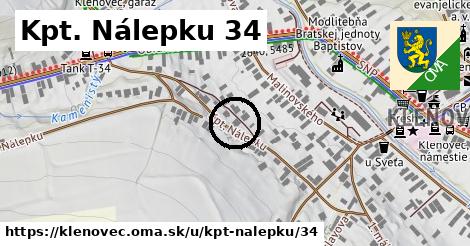 Kpt. Nálepku 34, Klenovec