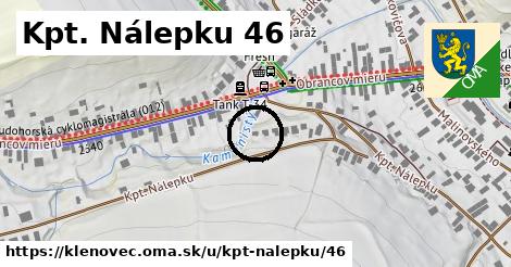 Kpt. Nálepku 46, Klenovec