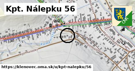 Kpt. Nálepku 56, Klenovec