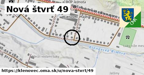 Nová štvrť 49, Klenovec