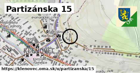 Partizánska 15, Klenovec