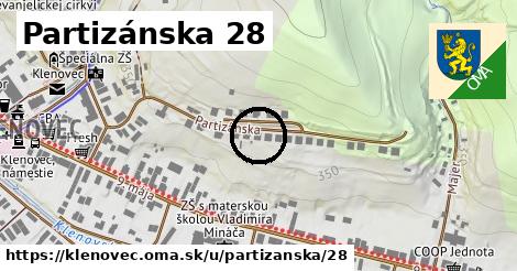 Partizánska 28, Klenovec