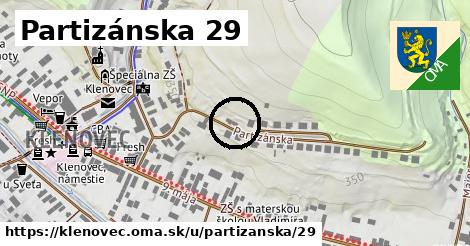 Partizánska 29, Klenovec