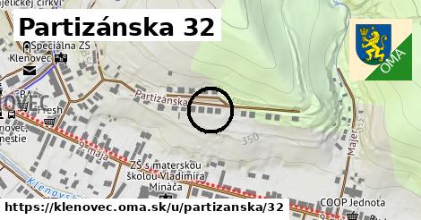 Partizánska 32, Klenovec