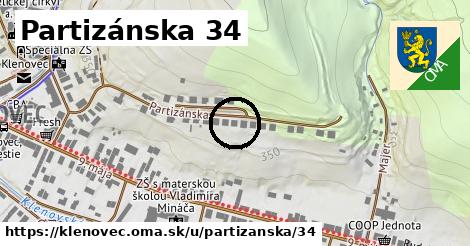 Partizánska 34, Klenovec