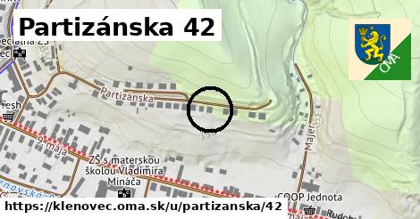 Partizánska 42, Klenovec