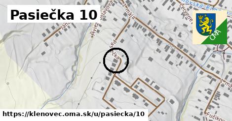 Pasiečka 10, Klenovec